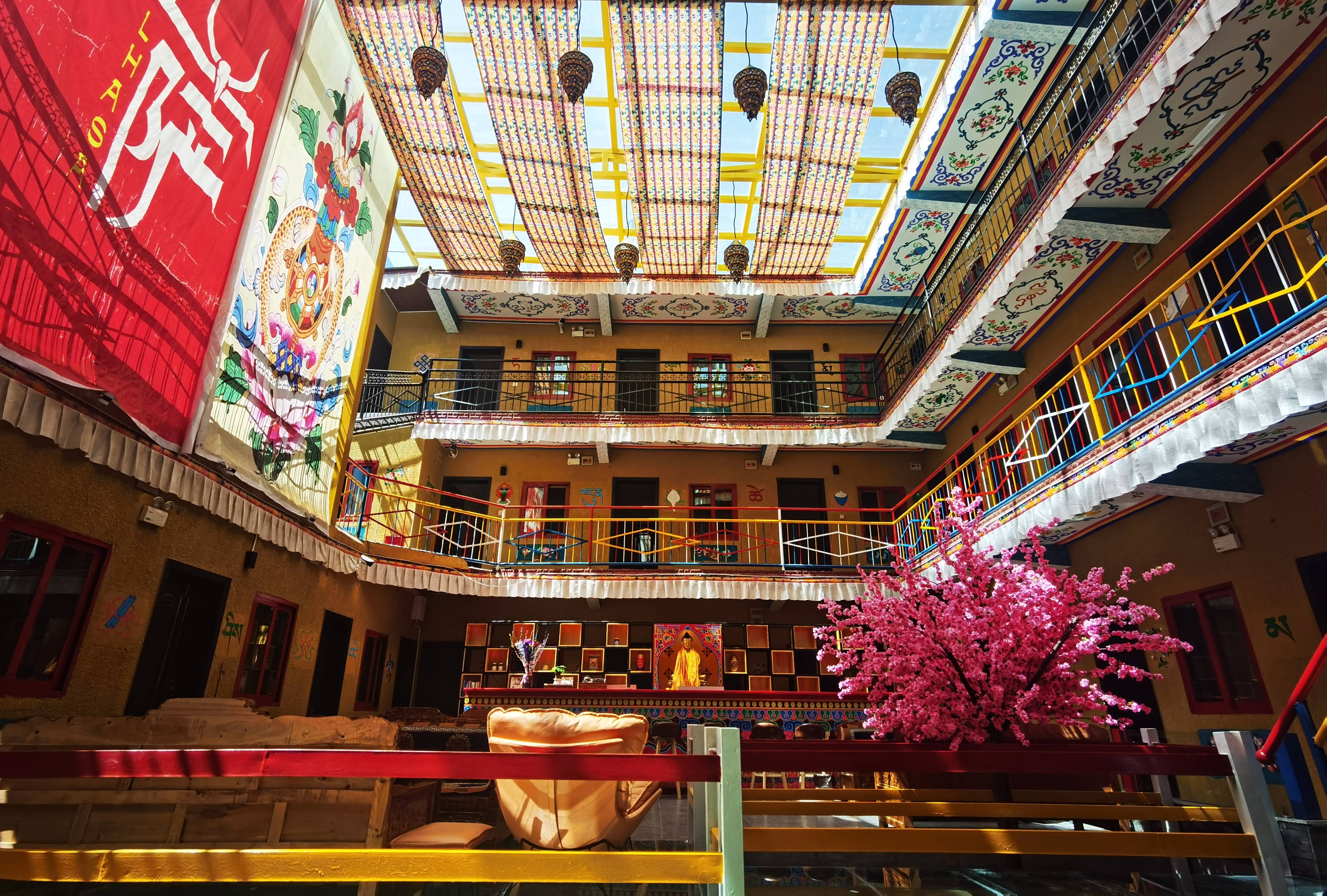 [西藏]拉萨瑞吉度假酒店装修施工图+实景图-宾馆酒店装修-筑龙室内设计论坛